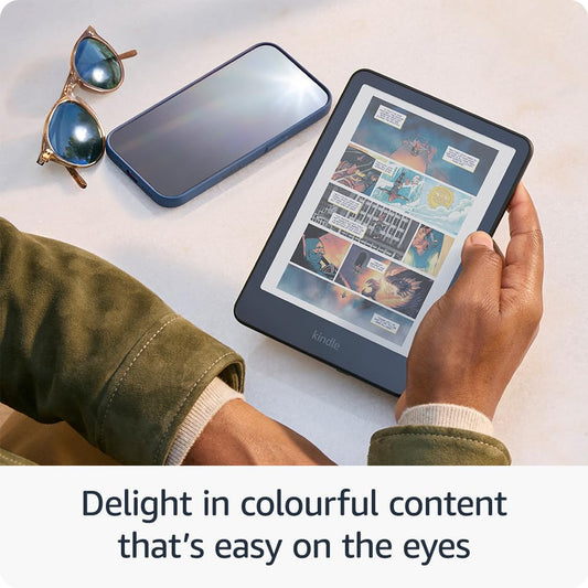 Amazon Kindle Colorsoft (newest gen) | With colour display and adjustable warm light – 16 GB
