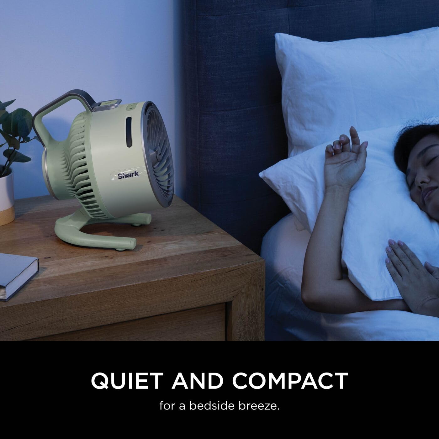 Shark FlexBreeze HydroGo Cordless Fan, Powerful Portable Fan with Misting, Indoor & Outdoor Cooling, Quiet & Durable, Compact & Lightweight, 5 Speed Settings, Lilac FA050UKLV