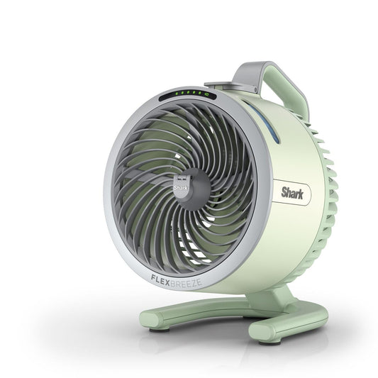 Shark FlexBreeze HydroGo Cordless Fan, Powerful Portable Fan with Misting, Indoor & Outdoor Cooling, Quiet & Durable, Compact & Lightweight, 5 Speed Settings, Lilac FA050UKLV