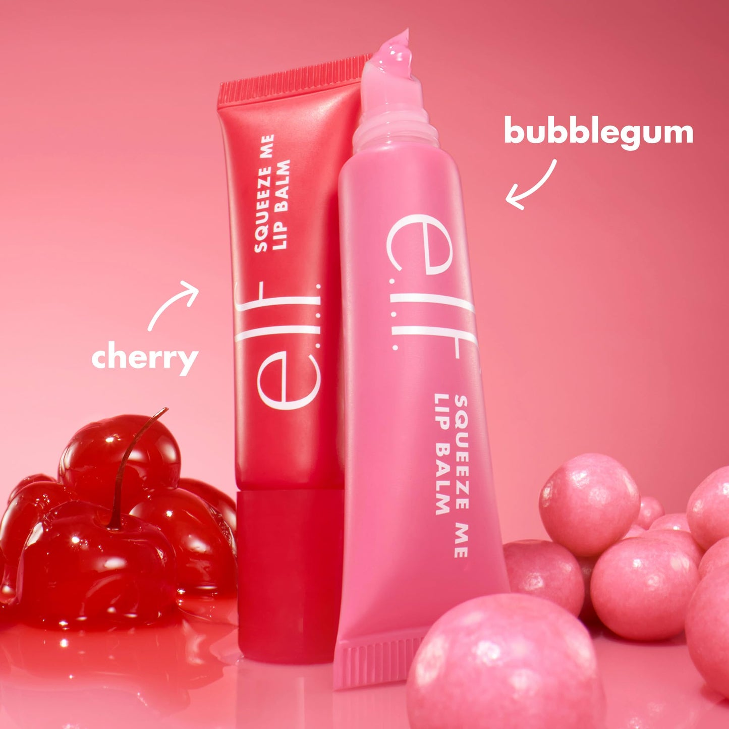 e.l.f. Squeeze Me Lip Balm Duo, Moisturizing Lip Balm for a Sheer Tint of Colour, Infused with Hyaluronic Acid, Vegan & Cruelty-Free, MINT/CHOCOLATE