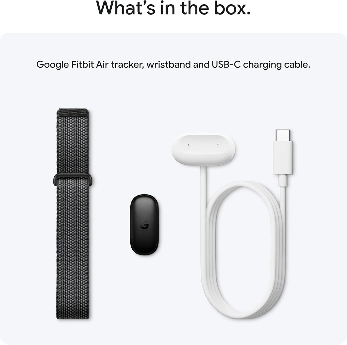 Google Fitbit Air - Screenless Activity Tracker with Fitness, Heart Rate, and Sleep Tracking - Works with iOS and Android - Obsidian + Fitbit Air Active Band - Berry, Small