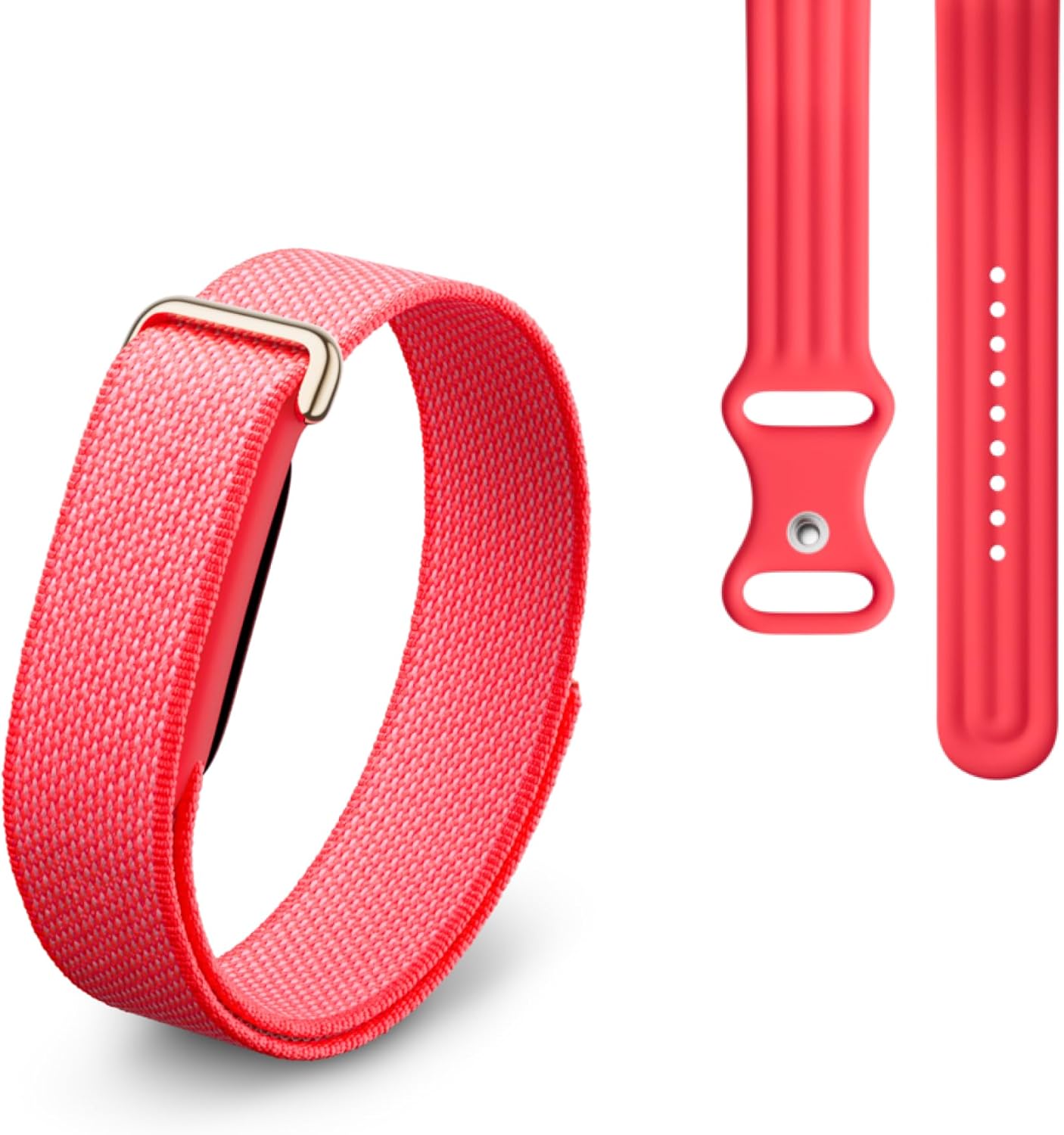 Google Fitbit Air - Screenless Activity Tracker with Fitness, Heart Rate, and Sleep Tracking - Works with iOS and Android - Obsidian + Fitbit Air Active Band - Berry, Small