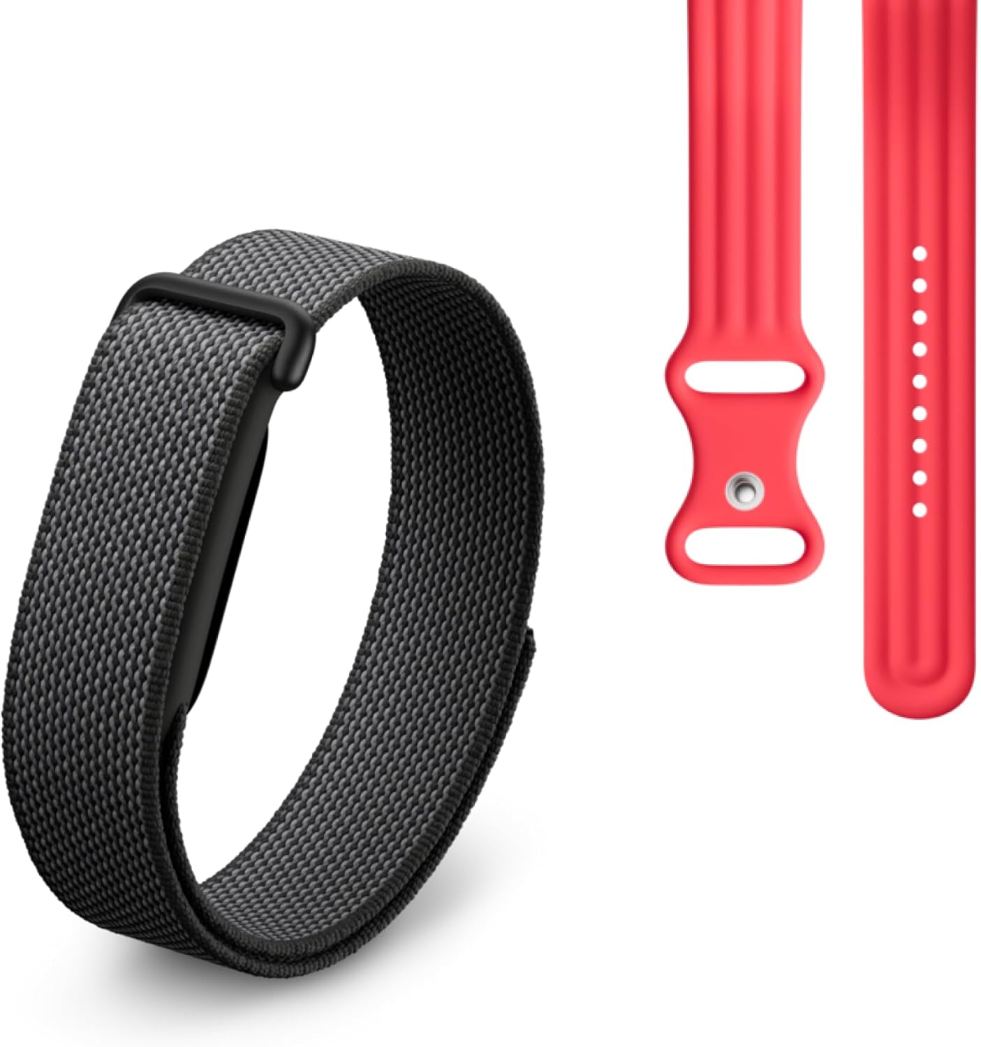 Google Fitbit Air - Screenless Activity Tracker with Fitness, Heart Rate, and Sleep Tracking - Works with iOS and Android - Obsidian + Fitbit Air Active Band - Berry, Small
