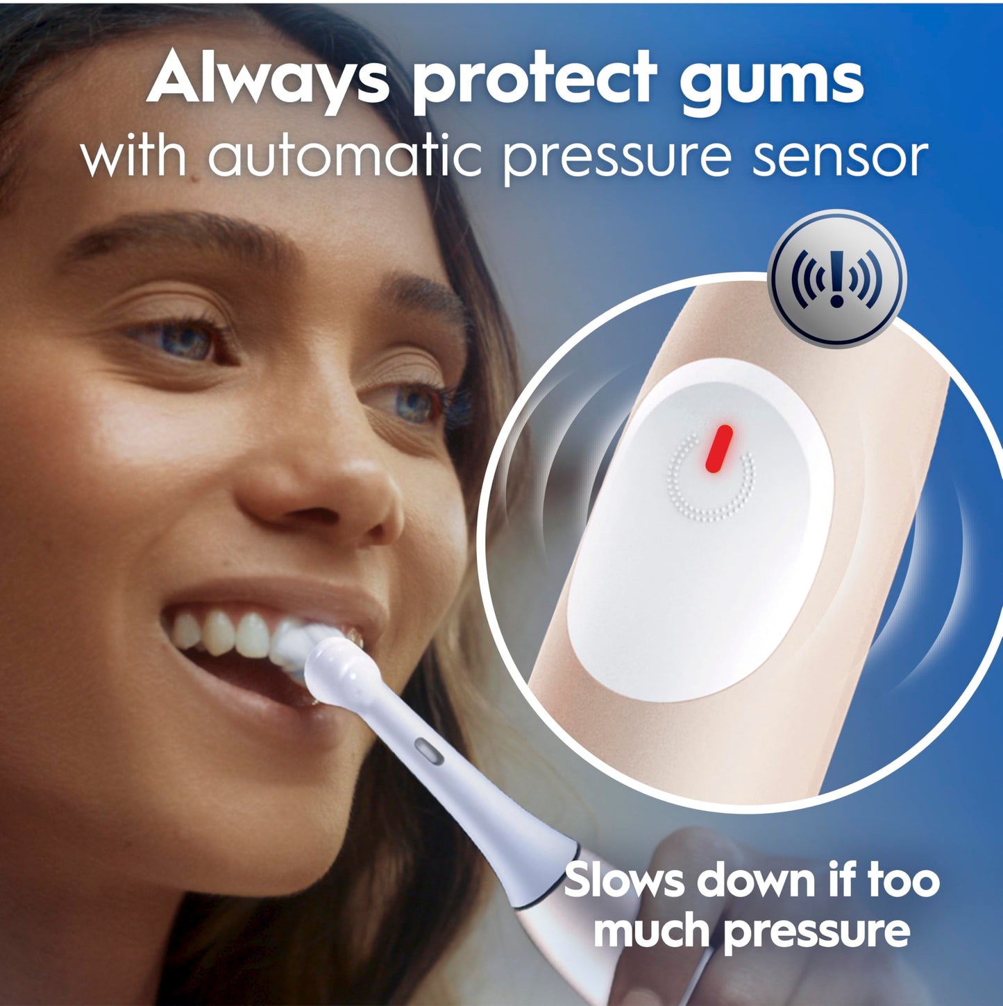 Oral-B iO2 Electric Toothbrush, Night Black - Long-Lasting Battery for Travel, Includes Gentle Care Brush Head, Travel Case and Refill Holder, Easy Switch to Electric Brushing, UK Two Pin Plug