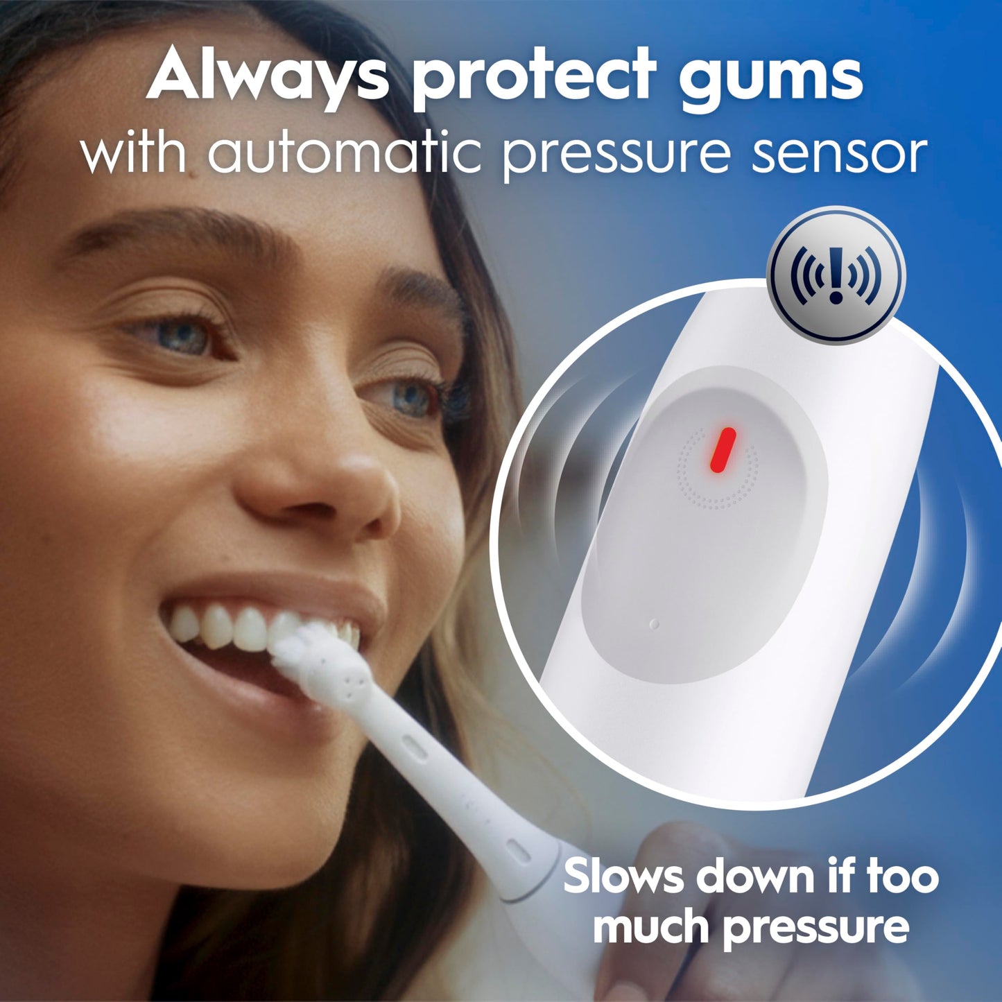 Oral-B iO2 Electric Toothbrush, Night Black - Long-Lasting Battery for Travel, Includes Gentle Care Brush Head, Travel Case and Refill Holder, Easy Switch to Electric Brushing, UK Two Pin Plug