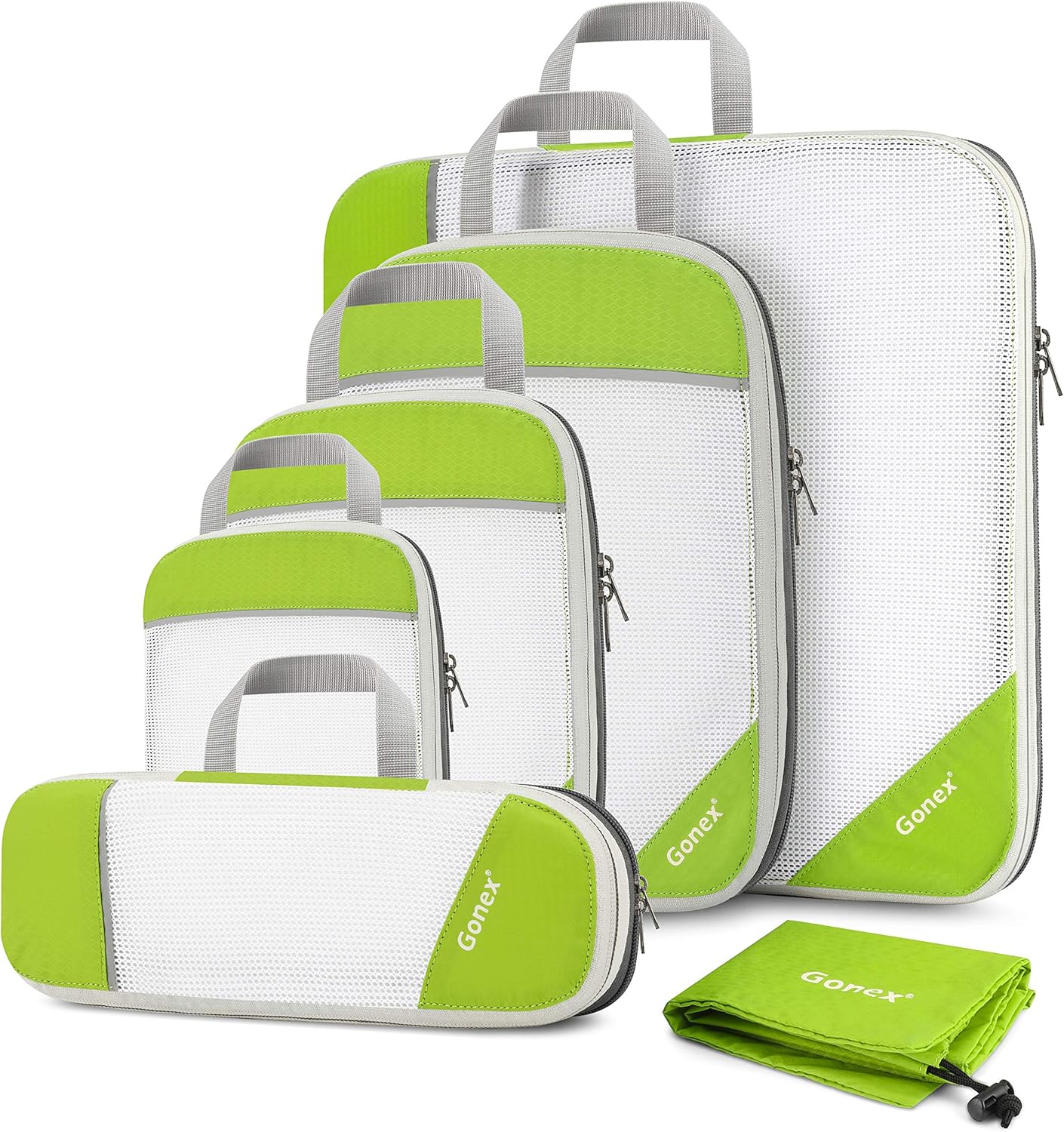 Set of 6 Green